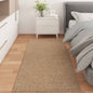 Alfombras de área AGIRA Natural 150 x 80 cm Poliéster
