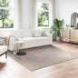 Alfombras de área Cuadrado PALMERAS Beige 120 x 120 cm