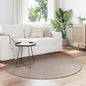 Alfombras de área Cuadrado PALMERAS Beige 120 x 120 cm
