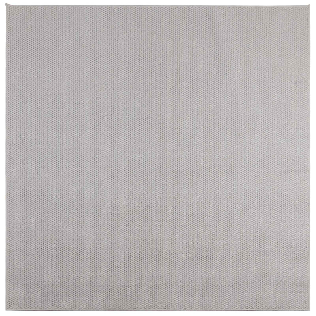Alfombras de área Cuadrado LUGO Crema 120 x 120 cm Poliéster