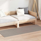 Alfombras de área Cuadrado LUGO Crema 120 x 120 cm Poliéster