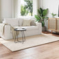 Tapetes Quadrados LUGO Creme 120 x 120 cm Poliéster
