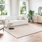 Tapetes Quadrados LUGO Creme 120 x 120 cm Poliéster