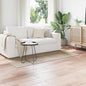 Alfombras de área Cuadrado GALATI Beige 120 x 120 cm Poliéster