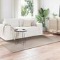 Alfombras de área Cuadrado GALATI Beige 120 x 120 cm Poliéster