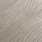 Alfombras de área Cuadrado GALATI Beige 120 x 120 cm Poliéster