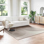 Alfombras de área Cuadrado GALATI Beige 120 x 120 cm Poliéster