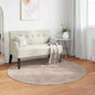Alfombras de área Cuadrado GALATI Beige 120 x 120 cm Poliéster