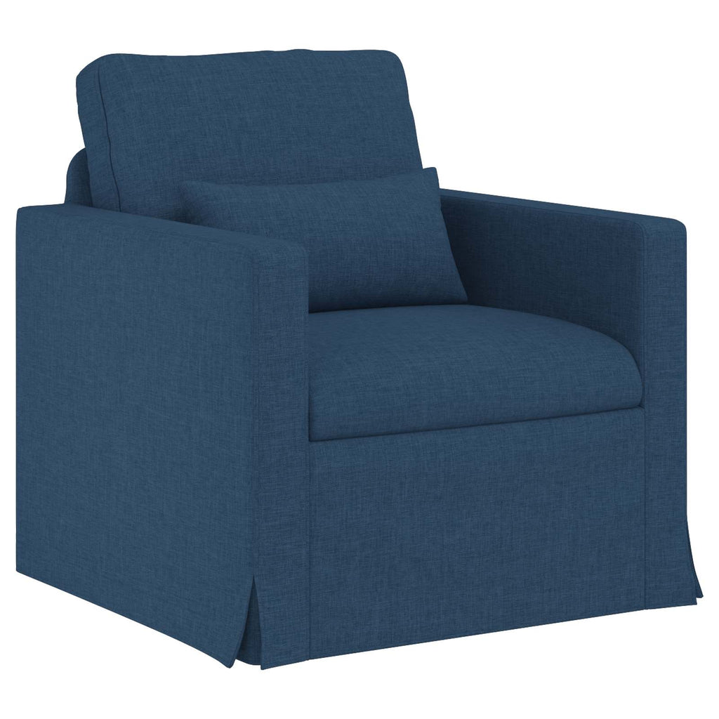 Juego de Sofá 2 pcs Azul 139 x 78 x 80 cm tela