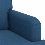 Juego de Sofá 2 pcs Azul 144 x 80 x 85 cm tela