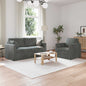 Conjunto de Sofás 2 pcs Azul 138 x 78 x 80 cm Veludo