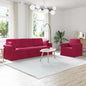 Conjunto de Sofás 2 pcs Azul 138 x 78 x 80 cm Veludo