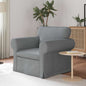 Blue Sofa 155 x 82 x 80 cm fabric