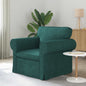 Blue Sofa 155 x 82 x 80 cm fabric
