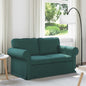 Blue Sofa 155 x 82 x 80 cm fabric