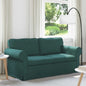 Blue Sofa 155 x 82 x 80 cm fabric