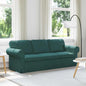 Blue Sofa 155 x 82 x 80 cm fabric