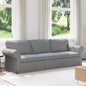 Blue Sofa 155 x 82 x 80 cm fabric