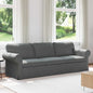 Blue Sofa 155 x 82 x 80 cm fabric