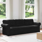 Blue Sofa 155 x 82 x 80 cm fabric