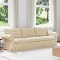 Blue Sofa 155 x 82 x 80 cm fabric