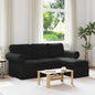 Blue Sofa 215 x 138 x 80 cm fabric