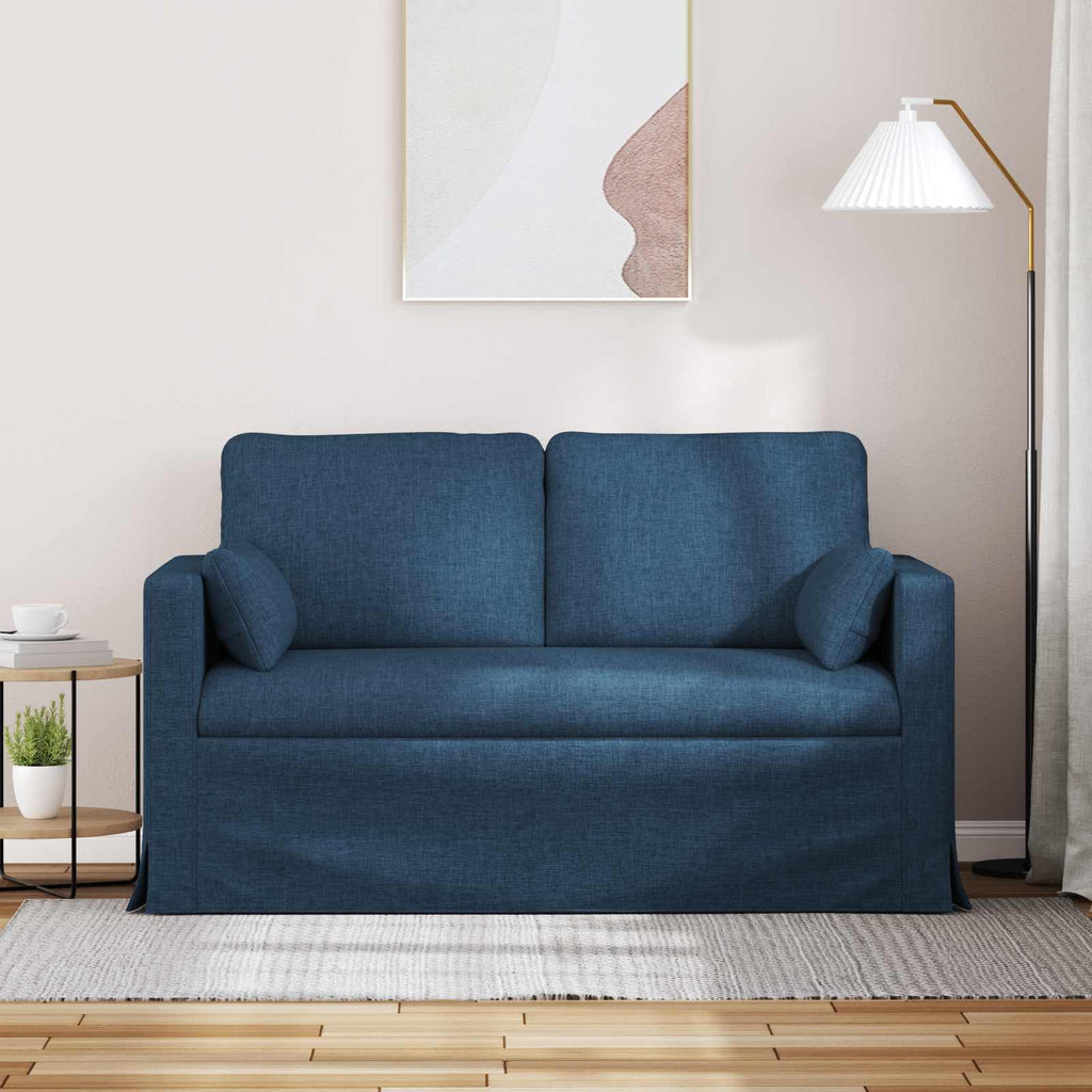 Sofá Azul 139 x 78 x 80 cm tela