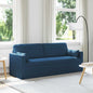 Blue Sofa 139 x 78 x 80 cm fabric