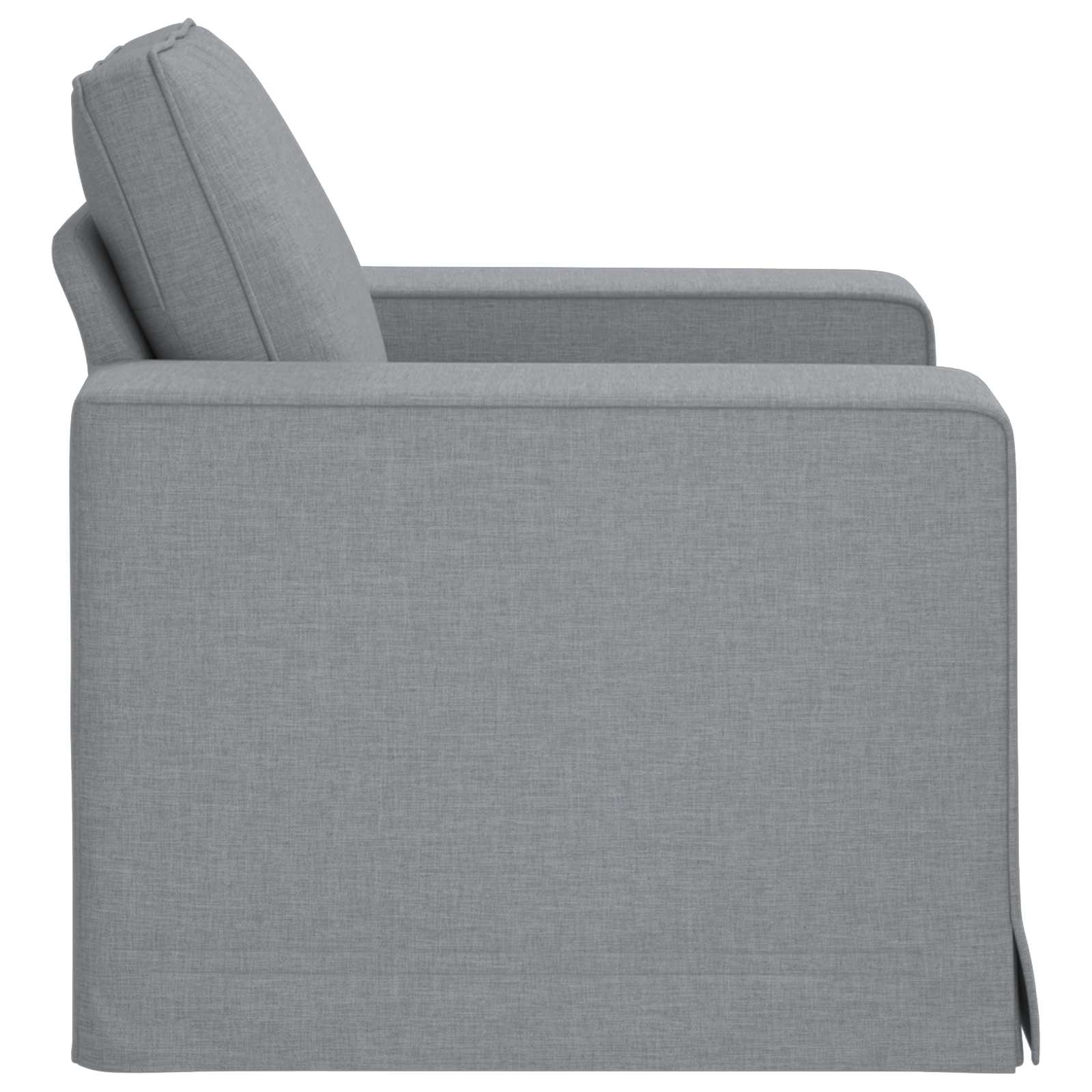 Sofá Gris Claro 103 x 80 x 82 cm tela