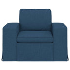 Sofá Azul 103 x 80 x 82 cm tela