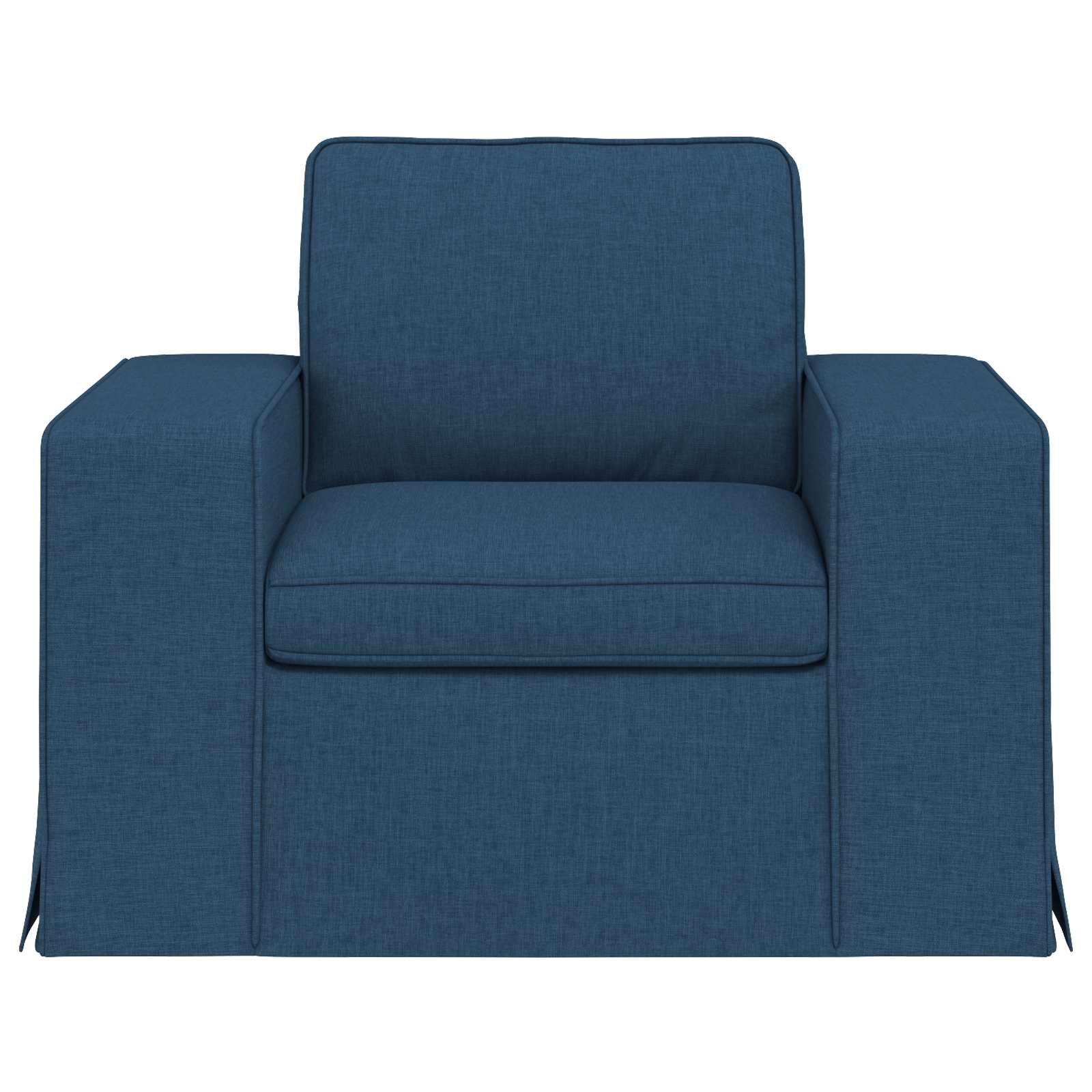 Sofá Azul 103 x 80 x 82 cm tela