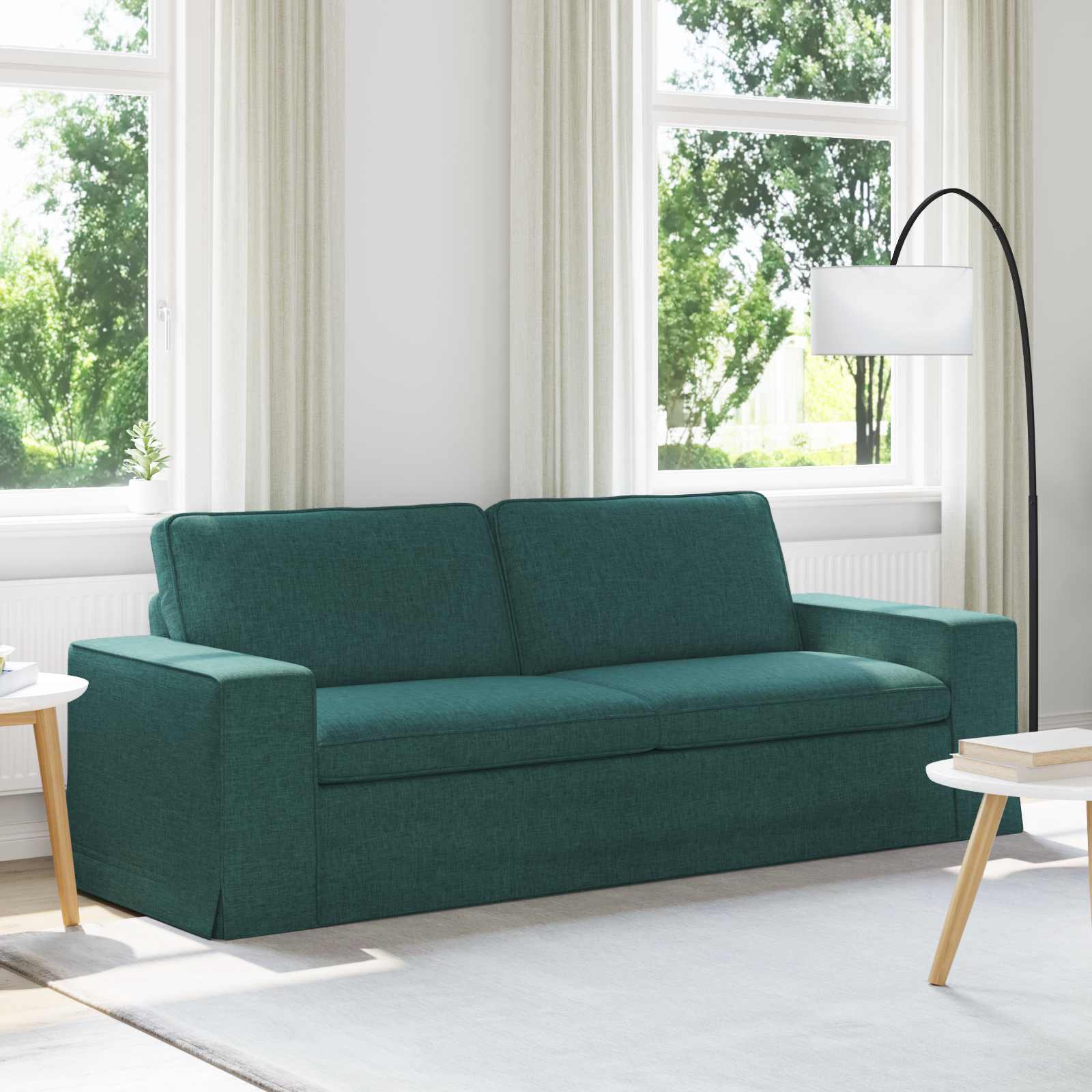 Sofá Cinzento Claro 103 x 80 x 82 cm tecido