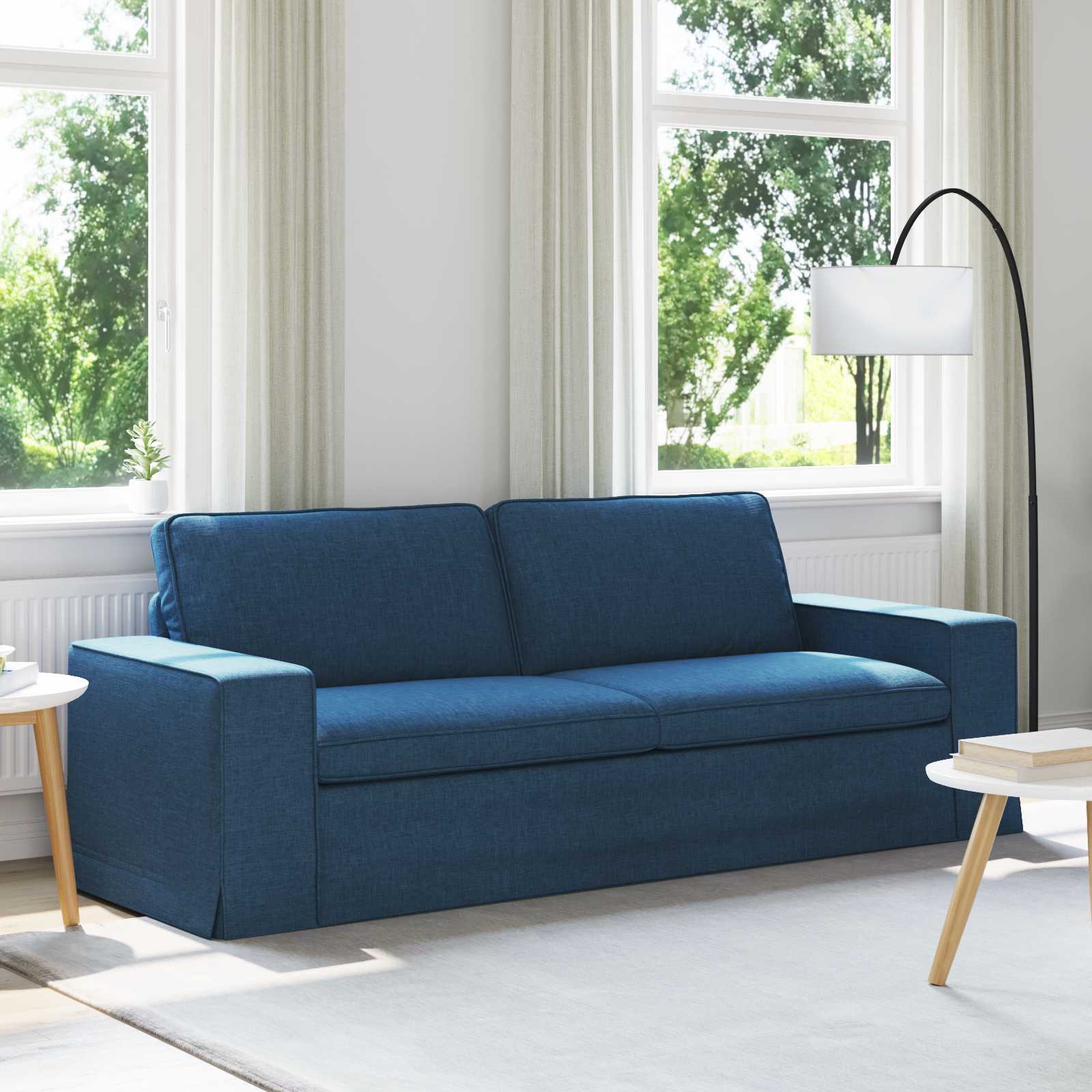 Sofá Azul 103 x 80 x 82 cm tecido