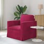 Blue Sofa 138 x 78 x 80 cm Velvet