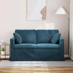 Sofá Azul 138 x 78 x 80 cm Terciopelo