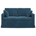 Sofá Azul 138 x 78 x 80 cm Terciopelo