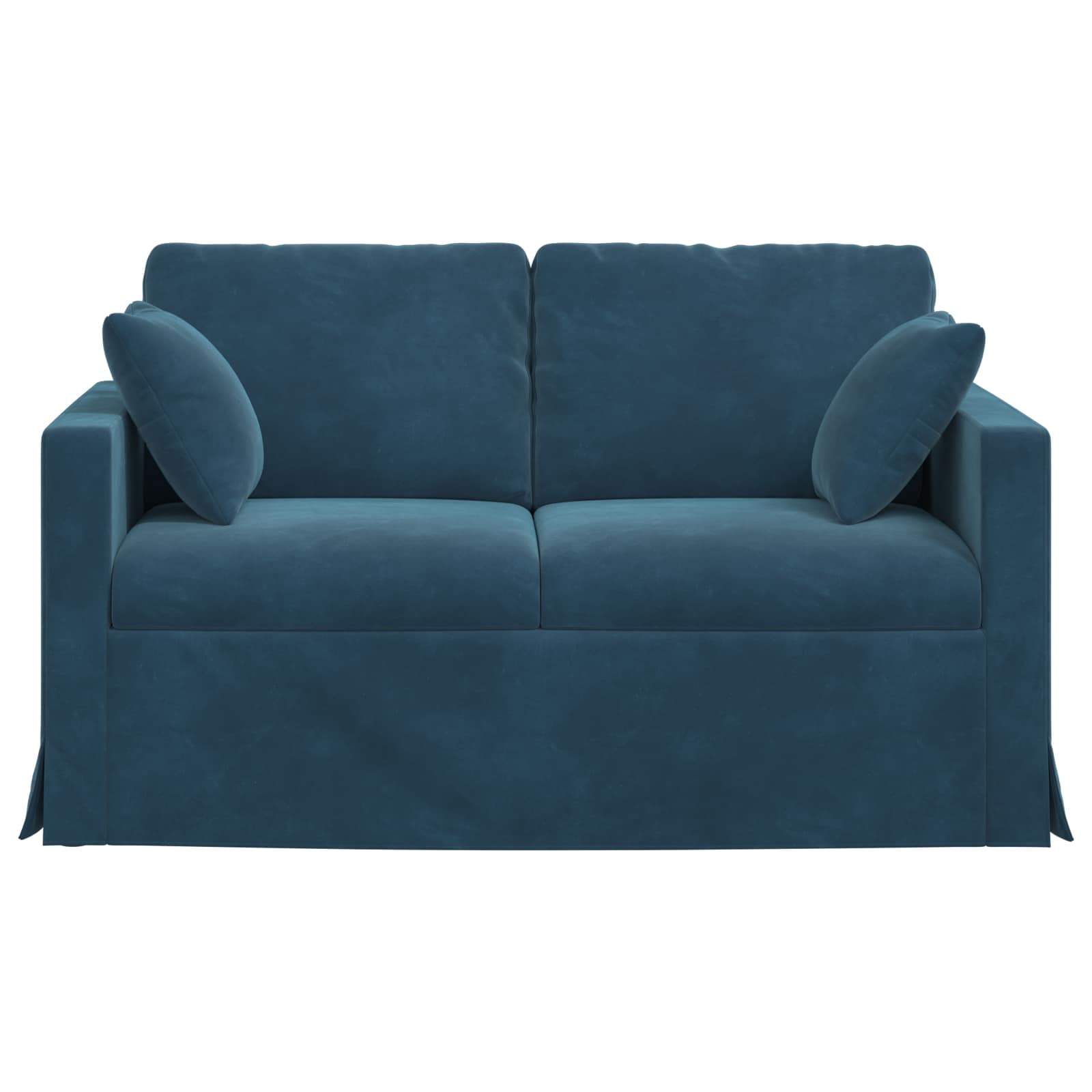 Sofá Azul 138 x 78 x 80 cm Terciopelo