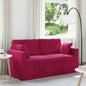 Blue Sofa 138 x 78 x 80 cm Velvet