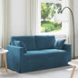 Blue Sofa 138 x 78 x 80 cm Velvet