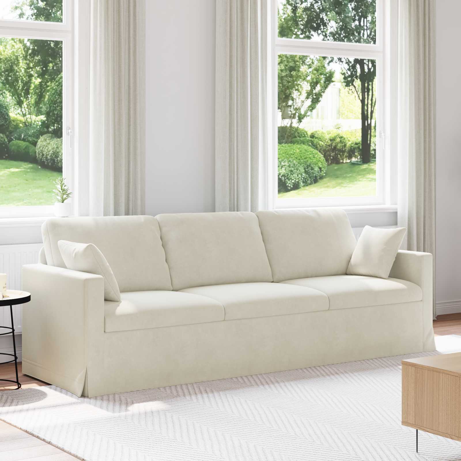 Sofá Azul 138 x 78 x 80 cm Veludo