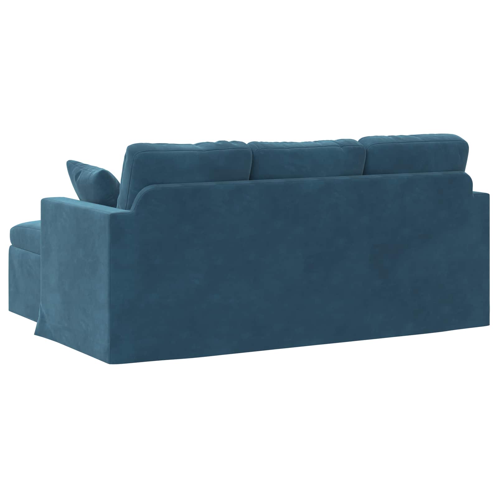 Sofá Azul 178 x 134 x 80 cm Terciopelo