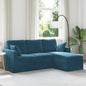 Blue Sofa 178 x 134 x 80 cm Velvet