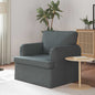 Blue Sofa 144 x 80 x 85 cm fabric