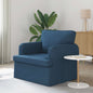 Blue Sofa 144 x 80 x 85 cm fabric