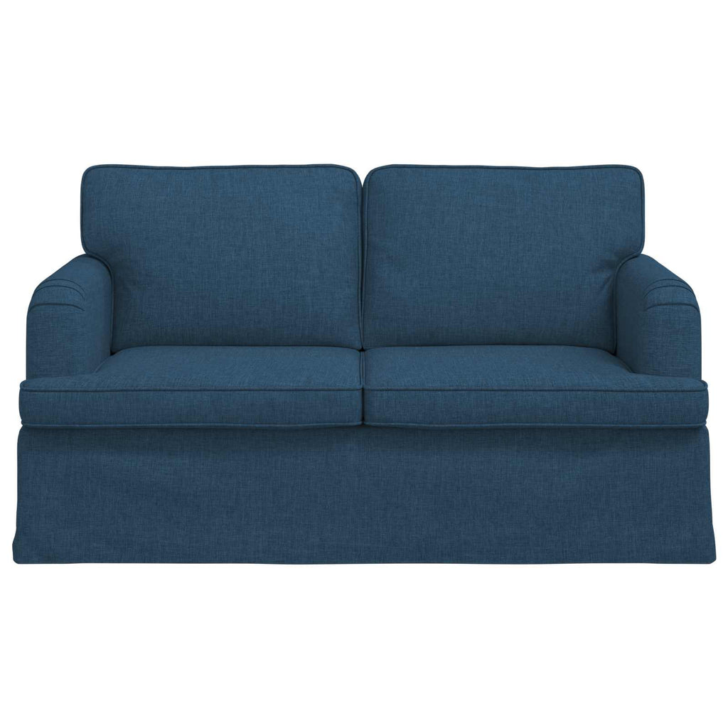Sofá Azul 144 x 80 x 85 cm tela