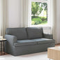 Blue Sofa 144 x 80 x 85 cm fabric