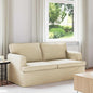 Blue Sofa 144 x 80 x 85 cm fabric
