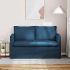 Sofá Azul 136 x 82 x 85 cm tela