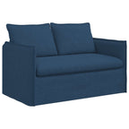 Sofá Azul 136 x 82 x 85 cm tela