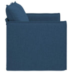 Sofá Azul 136 x 82 x 85 cm tela